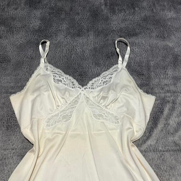 Vintage shadowline midi slip dress - Picture 4 of 8